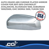 Coast To Coast Chrome Plated Mirror Covers (MPN: CCIMC67314)