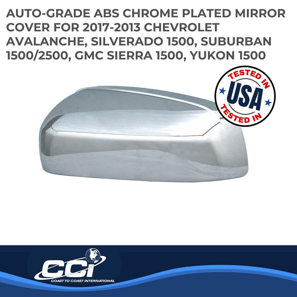 Coast To Coast Chrome Plated Mirror Covers (MPN: CCIMC67314)