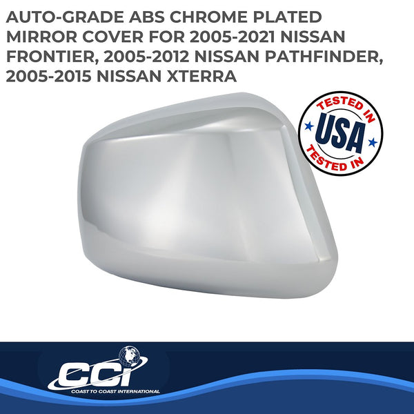 Coast To Coast Chrome Plated Mirror Covers (MPN: CCIMC67321)