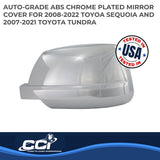Coast To Coast Chrome Plated Mirror Covers (MPN: CCIMC67406)