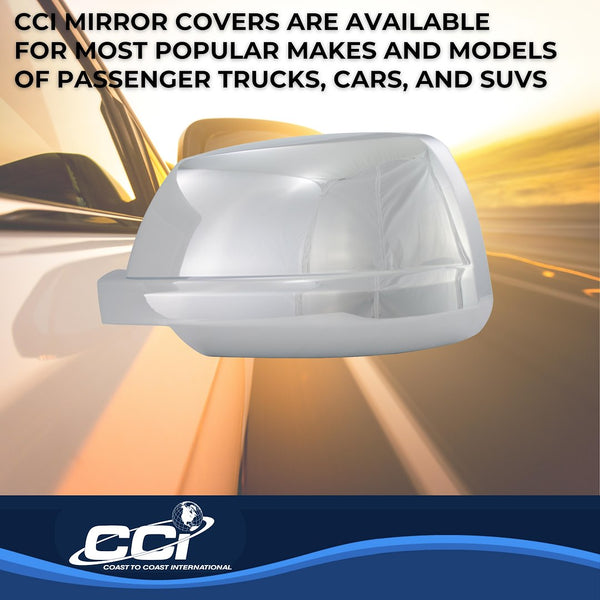 Coast To Coast Chrome Plated Mirror Covers (MPN: CCIMC67406)