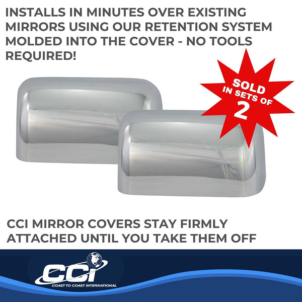 Coast To Coast Exterior Mirror Cover Set (MPN: CCIMC67409A)