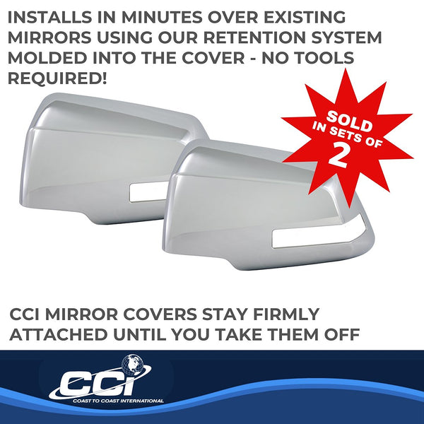 Coast To Coast Exterior Mirror Cover Set (MPN: CCIMC67410)