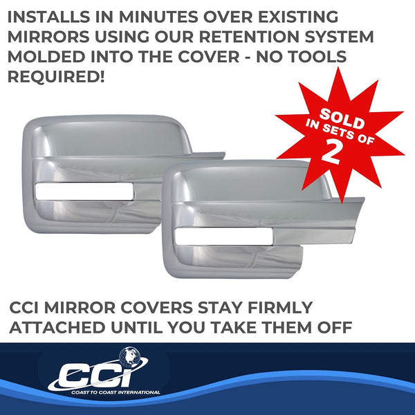 Coast To Coast Exterior Mirror Cover Set (MPN: CCIMC67441)