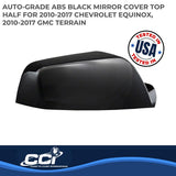 Coast To Coast Exterior Mirror Cover Set (MPN: CCIMC67467RBK)