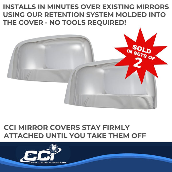 Coast To Coast Exterior Mirror Cover Set (MPN: CCIMC67477)