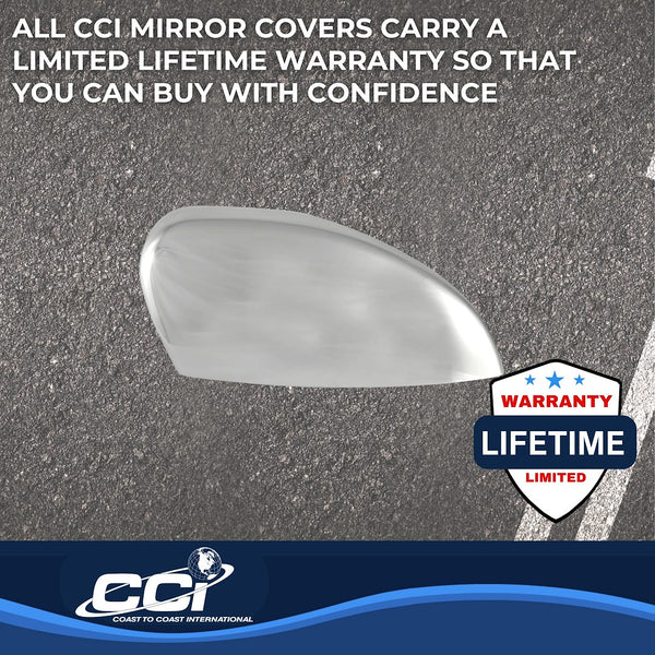 Coast To Coast Chrome Plated Mirror Covers (MPN: CCIMC67491)