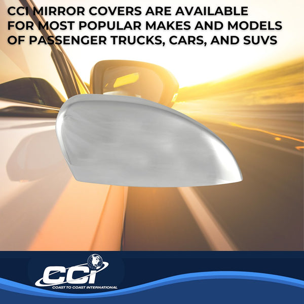 Coast To Coast Chrome Plated Mirror Covers (MPN: CCIMC67491)