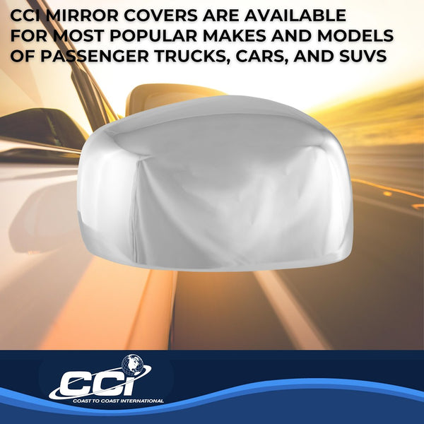 Coast To Coast Chrome Plated Mirror Covers (MPN: CCIMC67492)