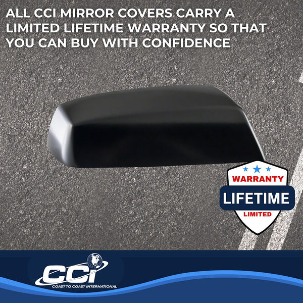 Coast To Coast Exterior Mirror Cover (MPN: CCIMC67495BLK)