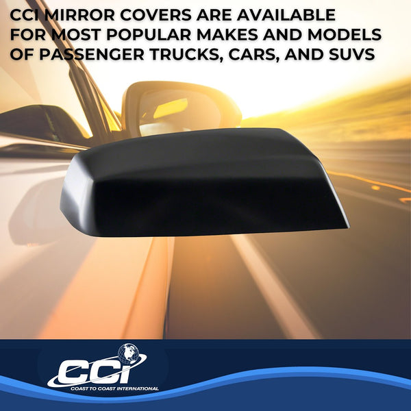 Coast To Coast Exterior Mirror Cover (MPN: CCIMC67495BLK)