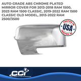Coast To Coast Chrome Plated Mirror Covers (MPN: CCIMC67496)