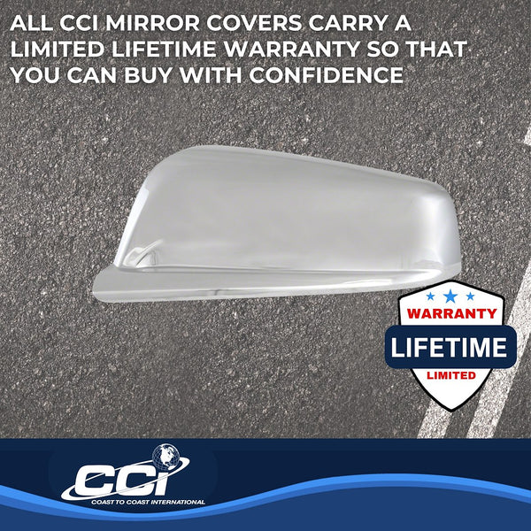Coast To Coast Chrome Plated Mirror Covers (MPN: CCIMC67505)