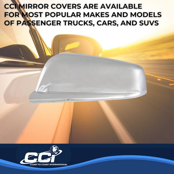 Coast To Coast Chrome Plated Mirror Covers (MPN: CCIMC67505)