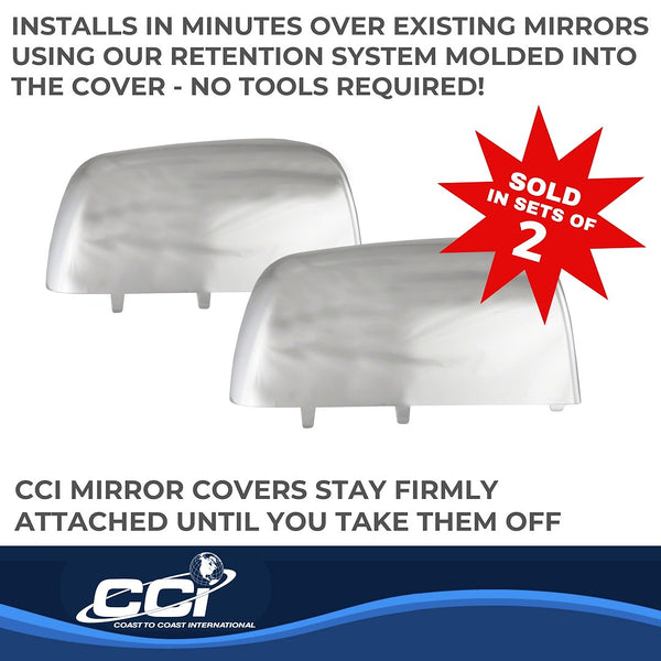 Coast To Coast Exterior Mirror Cover Set (MPN: CCIMC67509R)