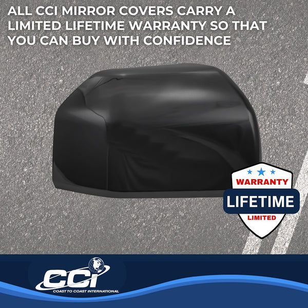 Coast To Coast Exterior Mirror Cover Set (MPN: CCIMC67511RBK)
