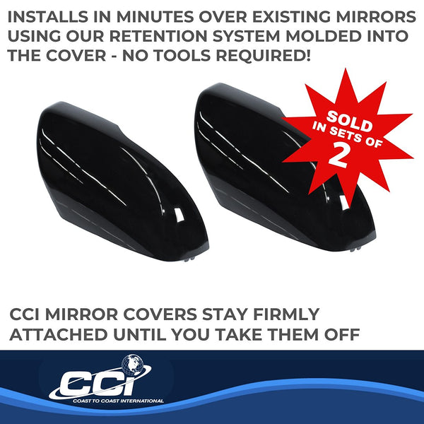 Coast To Coast Exterior Mirror Cover (MPN: MC67515RBK)