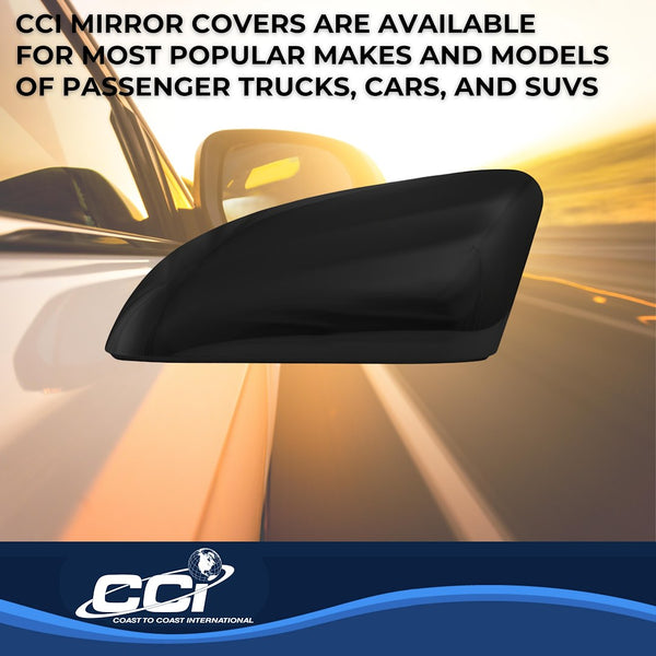 Coast To Coast Exterior Mirror Cover (MPN: CCIMC67517RBK)