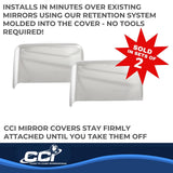 Coast To Coast Chrome Plated Mirror Covers (MPN: CCIMC67518)