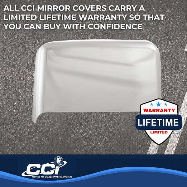 Coast To Coast Chrome Plated Mirror Covers (MPN: CCIMC67518)