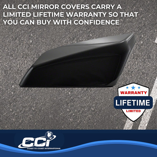 Coast To Coast Exterior Mirror Cover Set (MPN: CCIMC67521RBK)