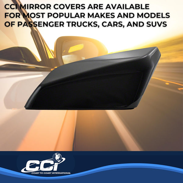 Coast To Coast Exterior Mirror Cover Set (MPN: CCIMC67521RBK)