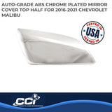 Coast To Coast Chrome Plated Mirror Covers (MPN: CCIMC67521R)