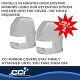 Coast To Coast Exterior Mirror Cover (MPN: CCIMC67525)