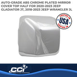 Coast To Coast Chrome Plated Mirror Covers (MPN: CCIMC67526R)