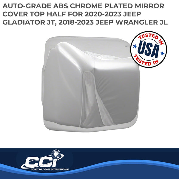 Coast To Coast Chrome Plated Mirror Covers (MPN: CCIMC67526R)