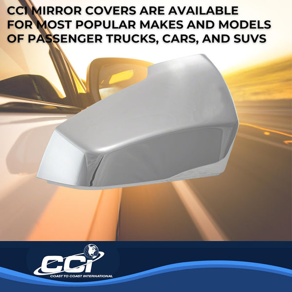 Coast To Coast Chrome Plated Mirror Covers (MPN: CCIMC67529R)