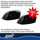 Coast To Coast Exterior Mirror Cover Set (MPN: MC67532RBK)