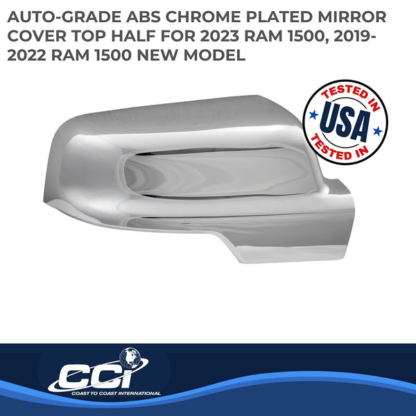 Coast To Coast Chrome Exterior Mirror Covers (MPN: CCIMC67534)