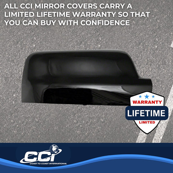 Coast To Coast Exterior Mirror Cover (MPN: CCIMC67535BK)