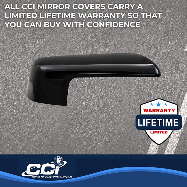 Coast To Coast Exterior Mirror Cover (MPN: CCIMC67536RBK)