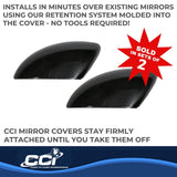 Coast To Coast Exterior Mirror Cover (MPN: CCIMC67537RBK)