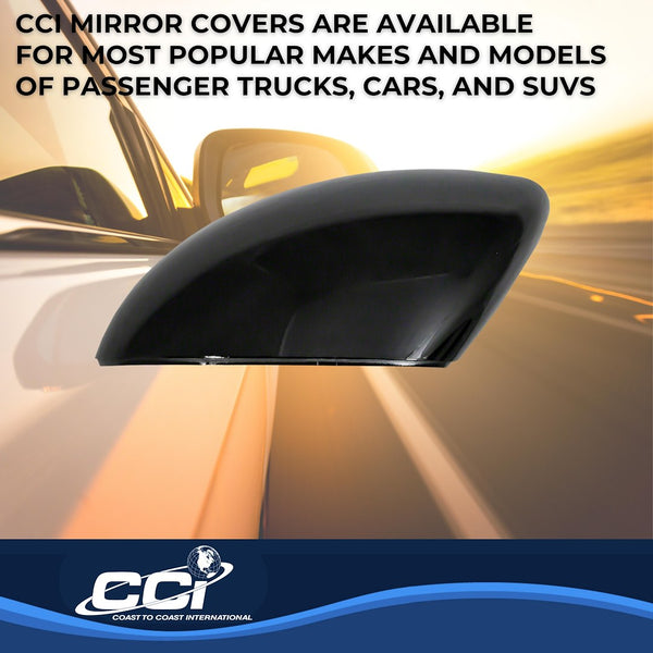 Coast To Coast Exterior Mirror Cover (MPN: CCIMC67537RBK)