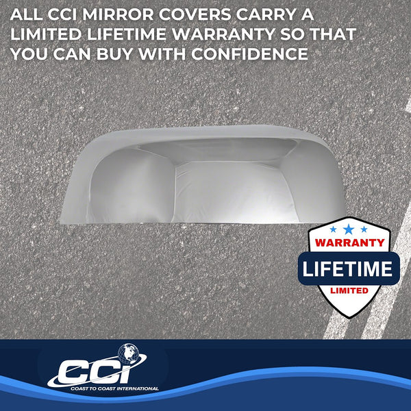 Coast To Coast Chrome Plated Mirror Covers (MPN: CCIMC67538R)