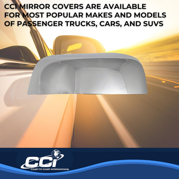 Coast To Coast Chrome Plated Mirror Covers (MPN: CCIMC67538R)