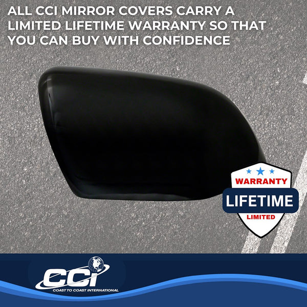 Coast To Coast Exterior Mirror Cover Set (MPN: CCIMC67540BK)