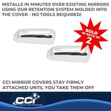 Coast To Coast Chrome Plated Mirror Covers (MPN: CCIMC67546R)