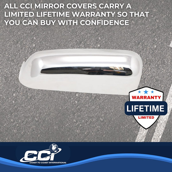 Coast To Coast Chrome Plated Mirror Covers (MPN: CCIMC67546R)
