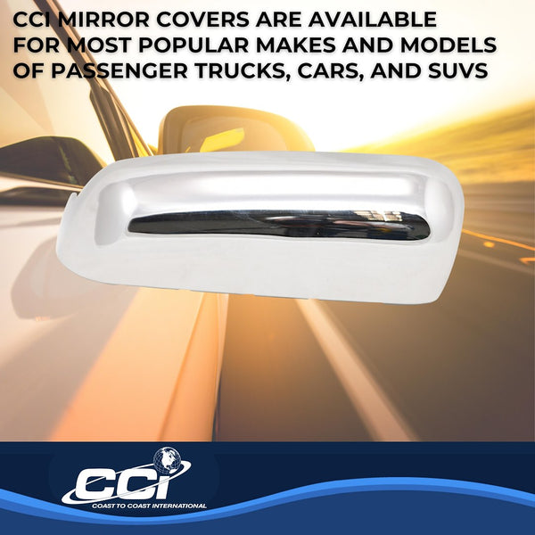 Coast To Coast Chrome Plated Mirror Covers (MPN: CCIMC67546R)