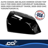 Coast To Coast Exterior Mirror Cover Set (MPN: CCIMC67548BK)