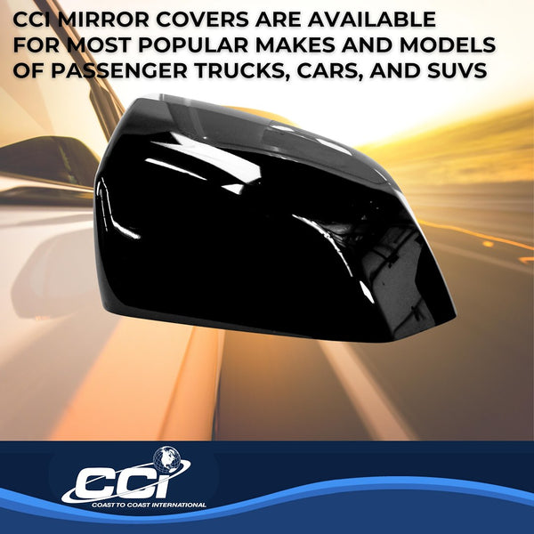 Coast To Coast Exterior Mirror Cover Set (MPN: CCIMC67548BK)