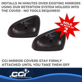 Coast To Coast Exterior Mirror Cover Set (MPN: MC67549BK)