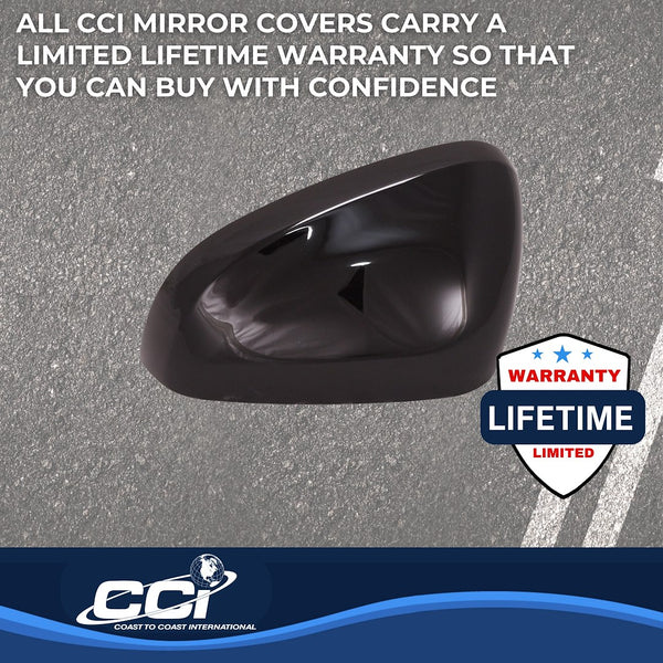 Coast To Coast Exterior Mirror Cover Set (MPN: MC67549BK)