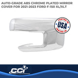 Coast To Coast Chrome Plated Mirror Covers (MPN: CCIMC67550)