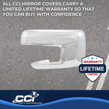 Coast To Coast Chrome Plated Mirror Covers (MPN: CCIMC67550)