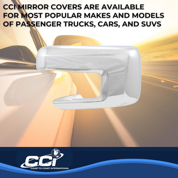 Coast To Coast Chrome Plated Mirror Covers (MPN: CCIMC67550)